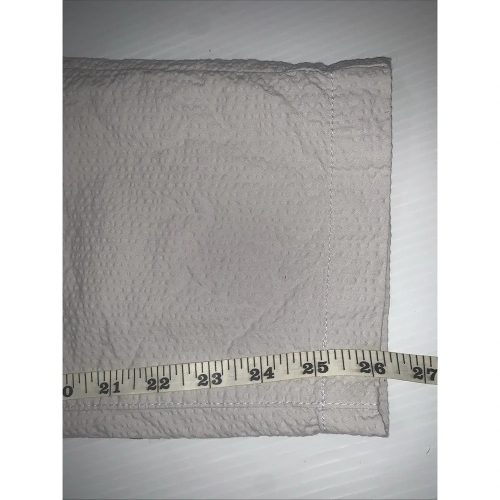 Banana Republic Pants Mens 35x30 (26)Gray Seersucker Athletic Fit Preppy Stretch